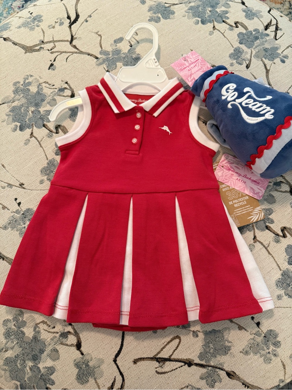 Babies 6-8 Mo.Tommy Bahama Red Cheerleading Dress